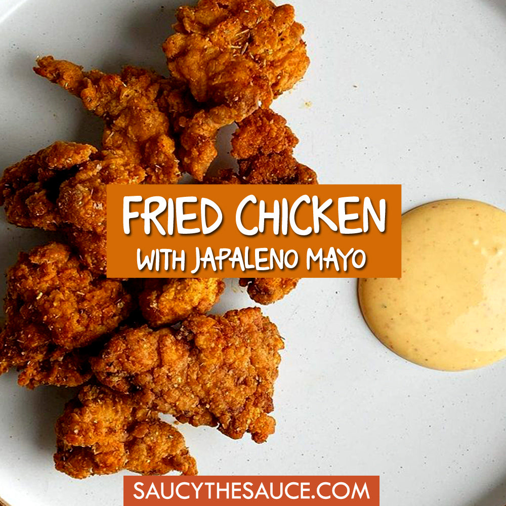 Fried Chicken with Jalapeno Mayo