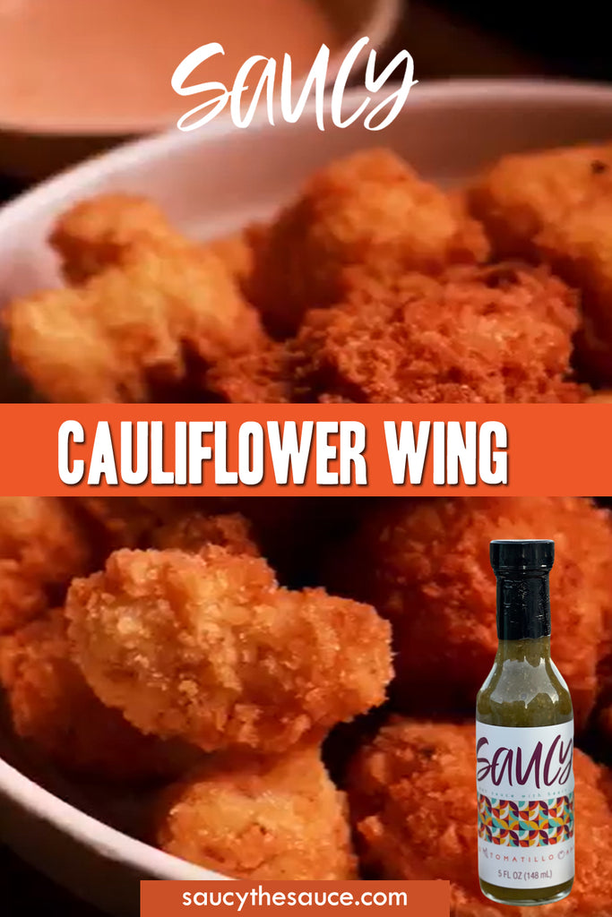 Get Saucy with Cauliflower Wing